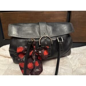 Coach Soho / Hamptons Buckle Flap Shoulder Bag